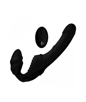 Pro Rider 9X 85 Vibrating Silicone Strapless Strap On with Remote Control