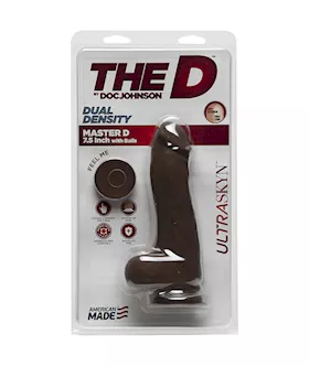 The Master D Ultraskyn Dildo With Balls