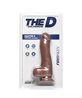The Master D Firmskyn Dildo With Balls