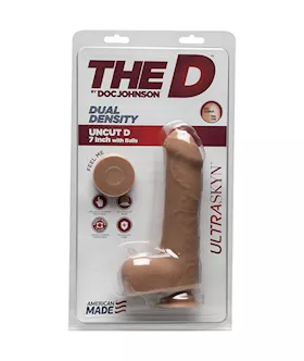 Doc Johnson Ultraskyn Uncut Dildo With Balls