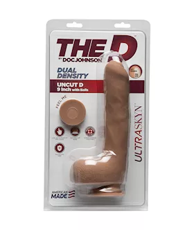 Doc Johnson Ultraskyn Uncut Dildo With Balls