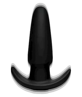 7x Remote Control Silicone Butt Plug - Medium 