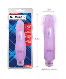 Hi-rubber Realistic Vibrator
