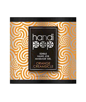 Handipop Hand Job Massage Gel   Orange