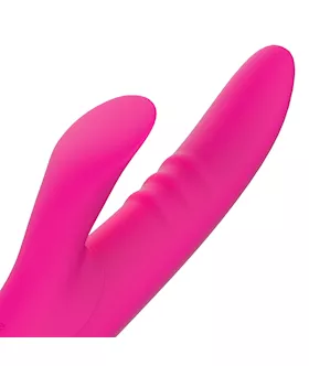 Peri Swirl Tongue Heating Rabbit Vibrator