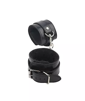 Obey Me Leather Handcuffs