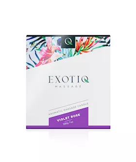 Exotiq Massage Candle Violet Rose
