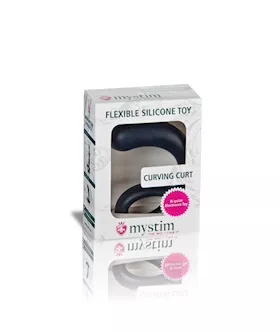 Mystim Curving Curt Prostate Stimulator - Without E-stim 