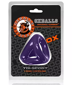Tri-sport Cocksling Eggplant