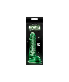 Firefly Glass Smooth Ballsey Dildo 