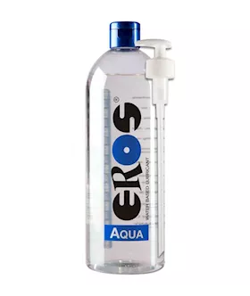 EROS AQUA Water Based Lubricant Bottle with Pump