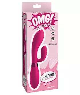 Omg! Rabbits #mood Silicone Rabbit Vibrator