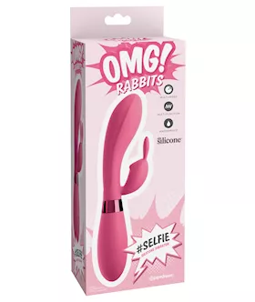 Omg! Rabbits #selfie Silicone Rabbit Vibrator