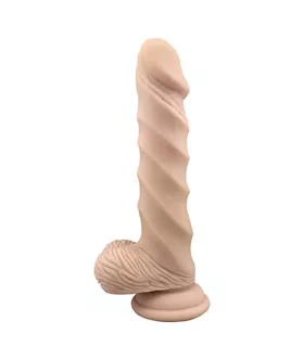 Ridged Suction Cup Dildo