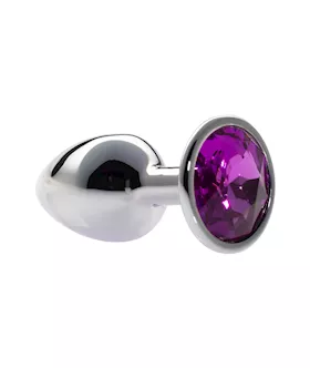 Kink Range Alloy Gem Butt Plug  28 Inch