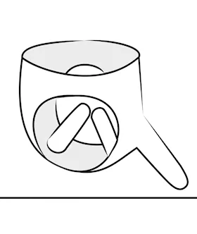 Leather String Dildo Set