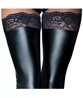 Lace Tipped Stockings 