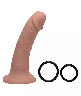 Seducer Dildo With Harness - 7 Inch