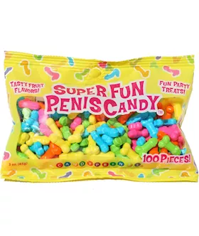 Super Fun Penis Candy 100 Pc.3 Oz Bag