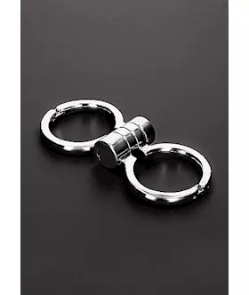 Folding Hamburg 8 Handcuffs - Large 