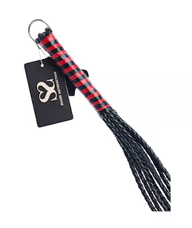 Bound X Braided Leather Cat O Nine Tails