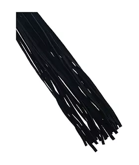 Bound X Suede Flogger With Metal Handle And Chain