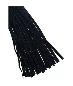 Bound X Suede Flogger With Tapered Handle