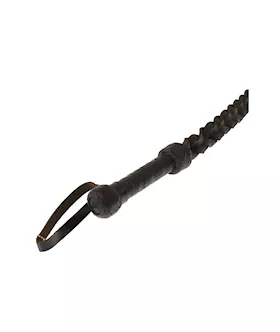 Bound X Heavy Duty Plaited Leather Whip
