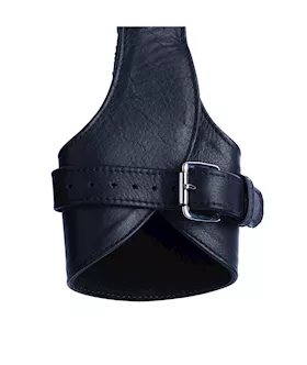 Bound X Leather Suspension Wrist Cuffs