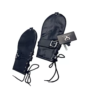 Bound X Calfskin Restraint Mittens