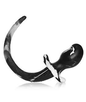 Puppy Tail Buttplug - Pug - 3.25 Inch