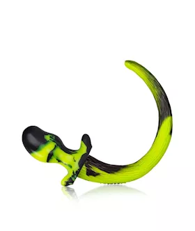 Puppy Tail Buttplug - Bulldog - 4.5 Inch