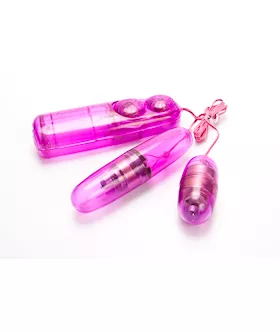 Pink Double Vibrating Bullets