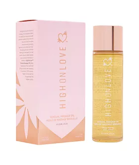 Highonlove Massage Oil - Lychee Martini - 120ml