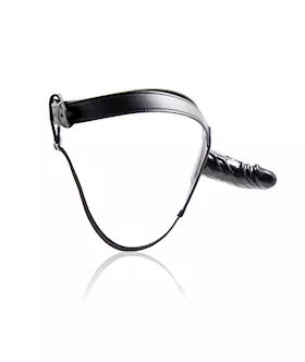 Thin Strap On Harness With Dildo