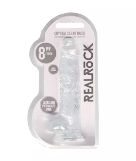 Realistic Dildo With Balls - 8 Inch