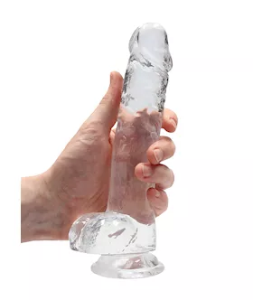 Realistic Dildo With Balls - 8 Inch