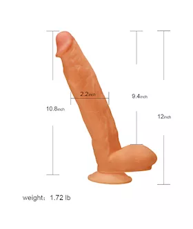Grande Realistic Pvc Dildo