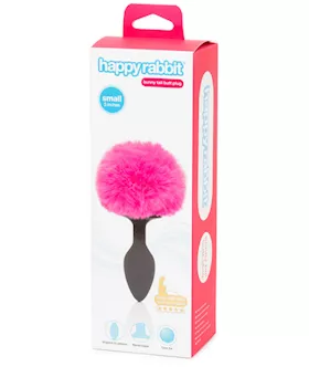 Happy Rabbit Non Vibrating Bunny Tail Butt Plug