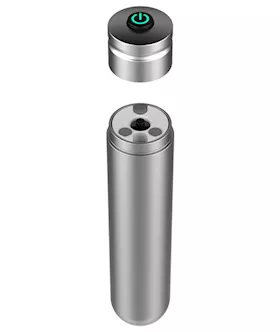 Nexus Ferro Stainless Steel Rechargeable 6 Speed Bullet - 2.8 Inch