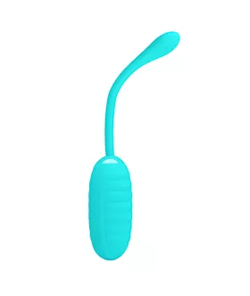 Kirk Liquid Silicone Remote Egg Vibrator - 7.7 Inch