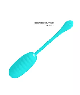 Kirk Liquid Silicone Remote Egg Vibrator - 7.7 Inch