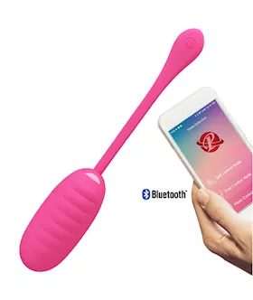 Kirk Liquid Silicone Remote Egg Vibrator - 7.7 Inch