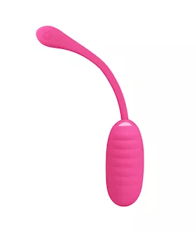 Kirk Liquid Silicone Remote Egg Vibrator - 7.7 Inch
