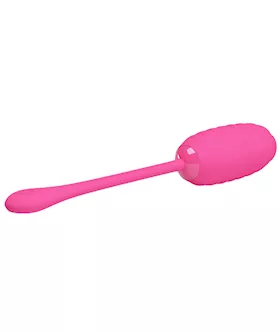 Kirk Liquid Silicone Remote Egg Vibrator - 7.7 Inch