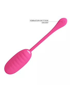 Kirk Liquid Silicone Remote Egg Vibrator - 7.7 Inch