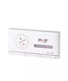 Drywell Latex Capsule Condoms  7 Pack