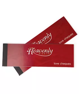 Heavenly Nights Love Cheques