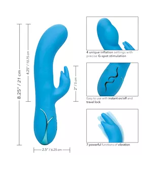 Insatiable Inflatable G Bunny - 8.5 Inch