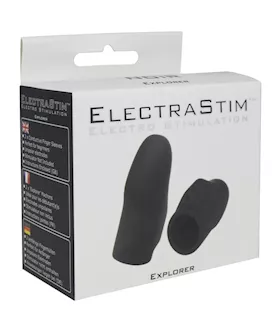 Electrastim Silicone Noir Explorer Finger Sleeves